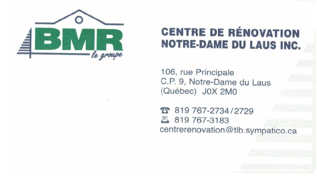 Centre de rénovation Notre-Dame-du-Laus
